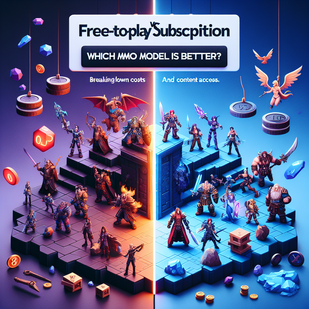 Free-to-Play vs Subscription: Which MMO Model Is Better?