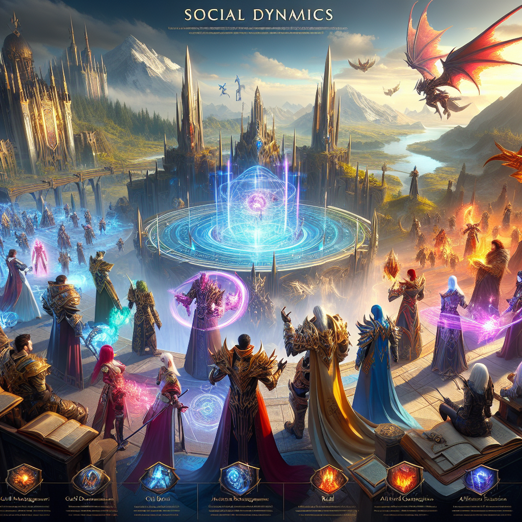 Leveraging Social Dynamics in MMOs: The Power of Guilds, Raids, and Alliances