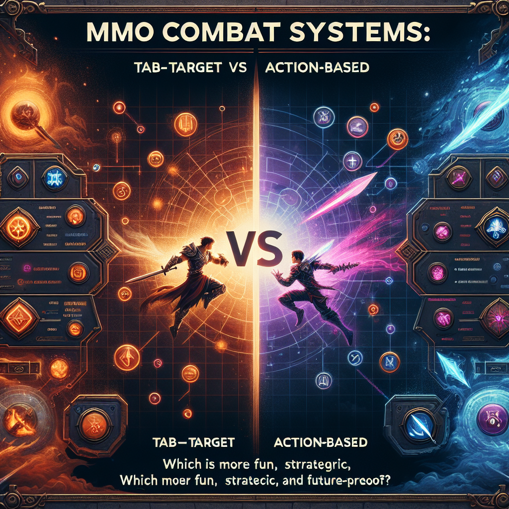 MMO Combat Systems: Tab-Target vs Action-Based
