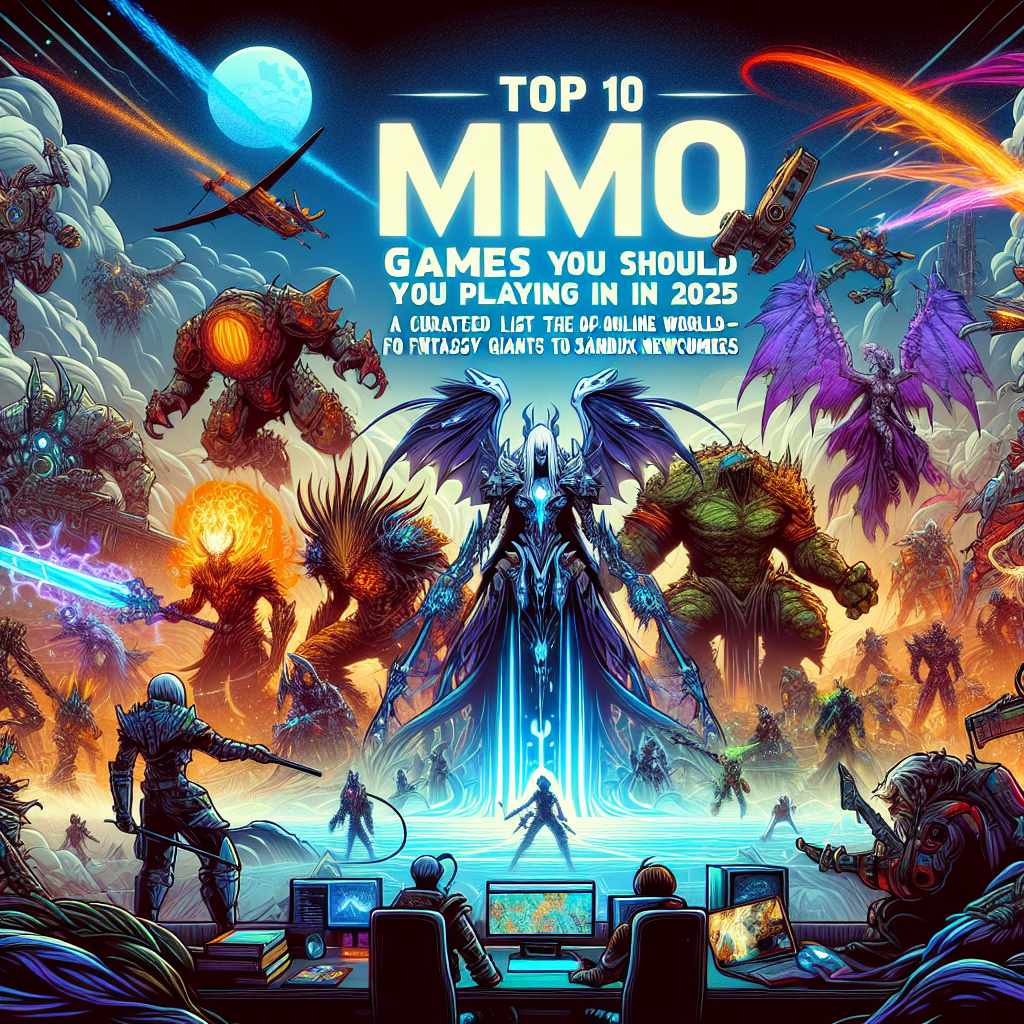 Top 10 MMO Games You Should Be Playing in 2025